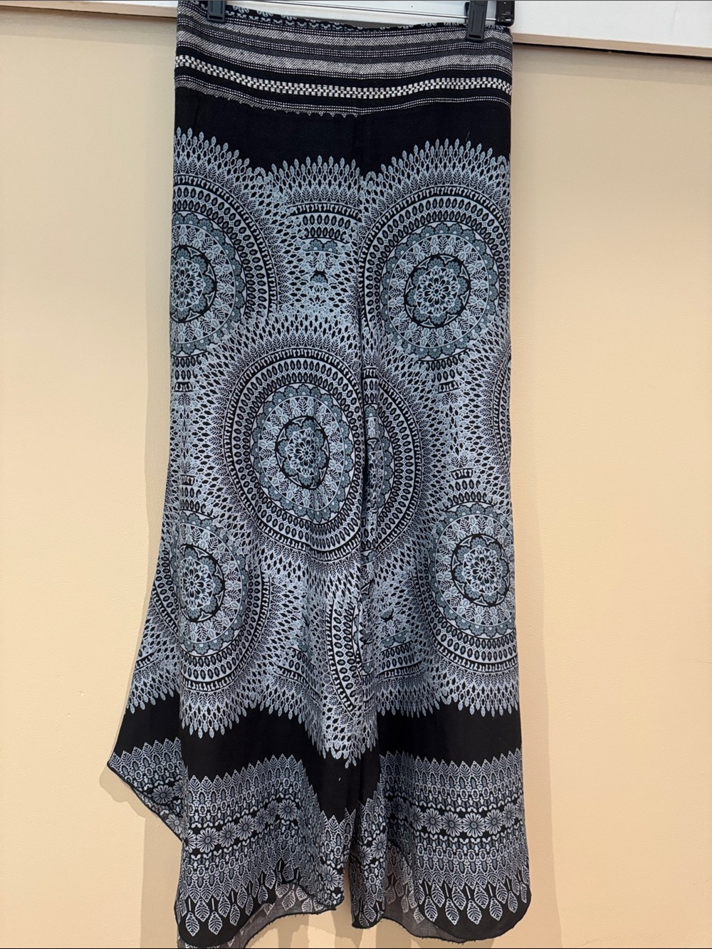 Blue & Navy Printed pants - Bought In Cyprus